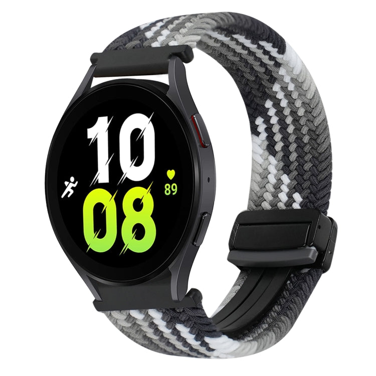 Bracelet de montre tressé à boucle magnétique de 20 mm, Pour Samsung Galaxy Watch 6, Pour Samsung Galaxy Watch 5