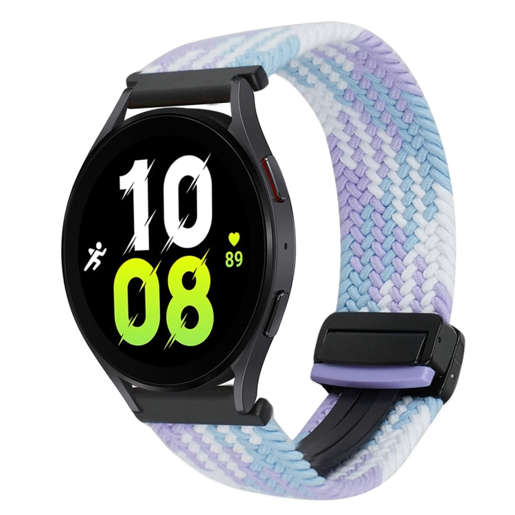 Bracelet de montre tressé à boucle magnétique de 20 mm, Pour Samsung Galaxy Watch 6, Pour Samsung Galaxy Watch 5