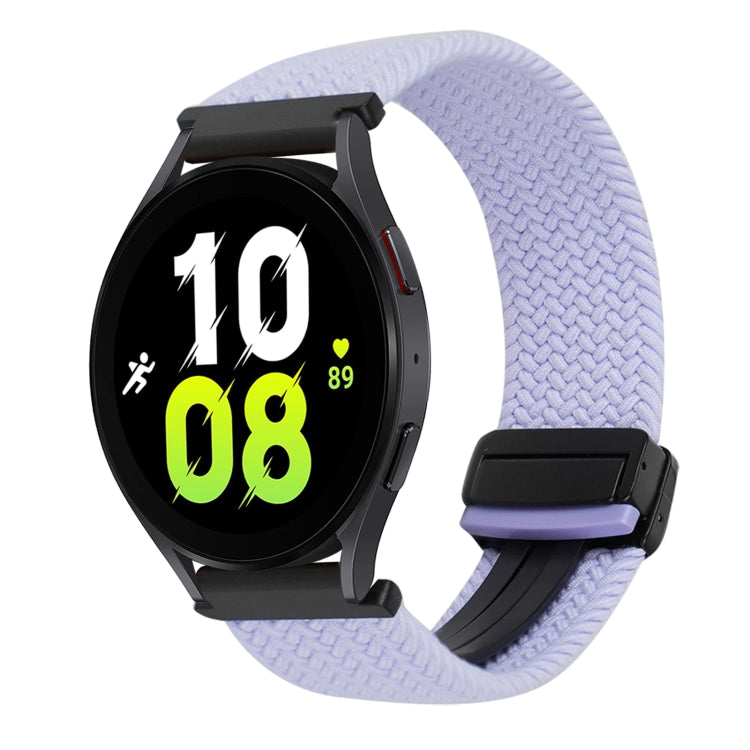 Bracelet de montre tressé à boucle magnétique de 20 mm, Pour Samsung Galaxy Watch 6, Pour Samsung Galaxy Watch 5