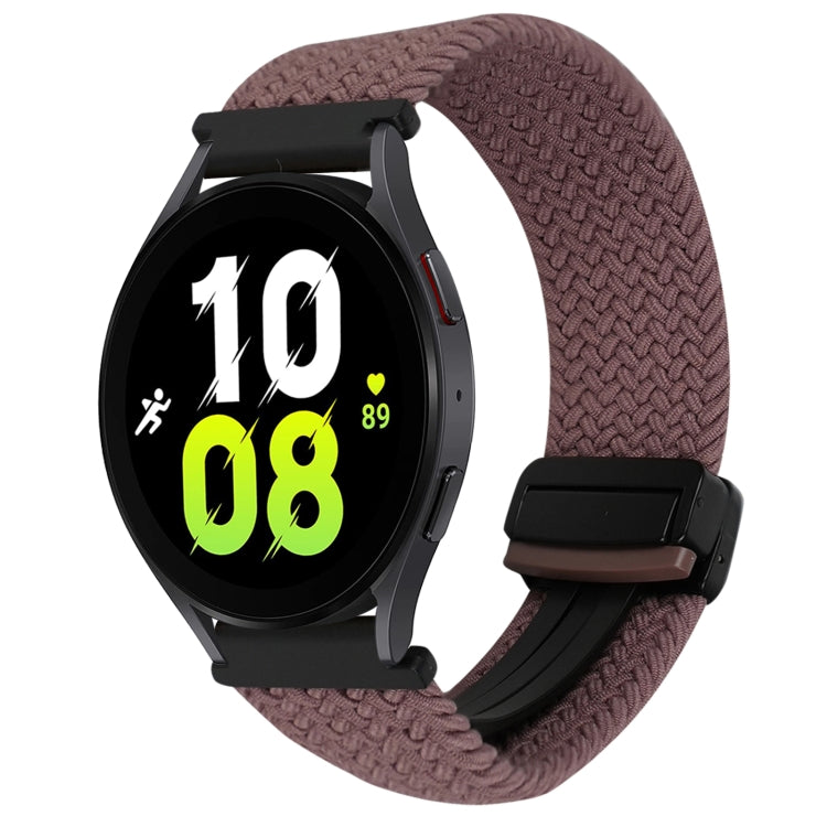 Bracelet de montre tressé à boucle magnétique de 20 mm, Pour Samsung Galaxy Watch 6, Pour Samsung Galaxy Watch 5