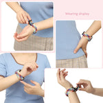 Bracelet de montre tressé à boucle magnétique pliable pour Samsung Galaxy Watch Ultra 47 mm
