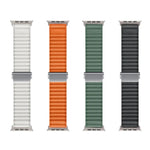 Off Road Magnetic Buckle Braided Nylon Watch Band, For Apple Watch SE 2023 44mm, For Apple Watch SE 2023 40mm, For Apple Watch Ultra 2 49mm, For Apple Watch Series 9 45mm, For Apple Watch Series 9 41mm, For Apple Watch Ultra 49mm                       ...