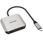 Convertisseur WAVLINK UHP510 Pro 87W PD USB C vers double HD 4K 60Hz pour moniteur