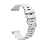 Bracelet de montre en silicone 20mm ondulé à points cousus, pour Samsung Galaxy Gear Sport, pour Samsung Galaxy Watch Active 2, pour Samsung Galaxy Watch3 41mm, pour Samsung Galaxy Watch Active