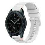Bracelet de montre en silicone à pois ondulés, 20 mm, pour Samsung Galaxy Watch 42 mm, pour Samsung Gear S2 Classic