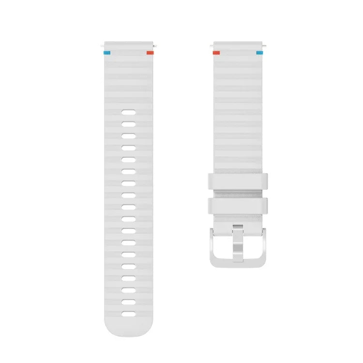 Bracelet de montre en silicone à pois ondulés, 20 mm, pour Samsung Galaxy Watch 42 mm, pour Samsung Gear S2 Classic