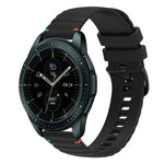 Bracelet de montre en silicone à pois ondulés, 20 mm, pour Samsung Galaxy Watch 42 mm, pour Samsung Gear S2 Classic