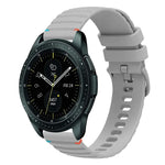 Bracelet de montre en silicone à pois ondulés, 20 mm, pour Samsung Galaxy Watch 42 mm, pour Samsung Gear S2 Classic