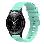 Bracelet de montre en silicone à pois ondulés, 20 mm, pour Samsung Galaxy Watch 42 mm, pour Samsung Gear S2 Classic