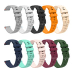 Bracelet de montre en silicone 20mm ondulé à points cousus, pour Samsung Galaxy Watch 5 40 / 44mm, pour Samsung Galaxy Watch 5 Pro 45mm, pour Samsung Galaxy Watch 4 40 / 44mm, pour Samsung Galaxy Watch 4 Classic 42 / 46mm
