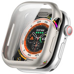 Boîtier de montre en TPU plaqué, compatible avec Apple Watch Series 11/10 46 mm et Apple Watch Series 11/10 42 mm.