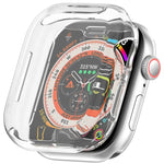 Boîtier de montre en TPU plaqué, compatible avec Apple Watch Series 11/10 46 mm et Apple Watch Series 11/10 42 mm.