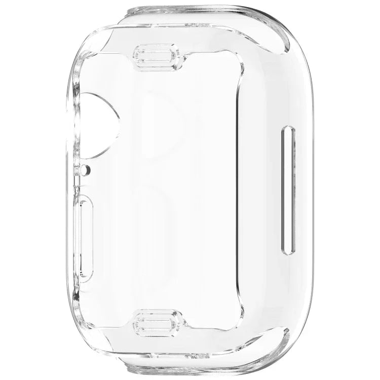 Boîtier de montre en TPU plaqué, compatible avec Apple Watch Series 11/10 46 mm et Apple Watch Series 11/10 42 mm.