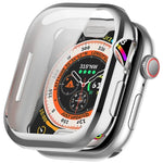 Boîtier de montre en TPU plaqué, compatible avec Apple Watch Series 11/10 46 mm et Apple Watch Series 11/10 42 mm.