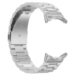 Bracelet de Montre en Métal Acier Inoxydable Trois Billes, Pour Google Pixel Watch 4 / Watch 3 45mm, Pour Google Pixel Watch 4 / 3 / 2 / 1 41mm
