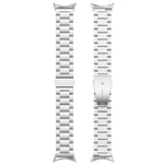 Bracelet de Montre en Métal Acier Inoxydable Trois Billes, Pour Google Pixel Watch 4 / Watch 3 45mm, Pour Google Pixel Watch 4 / 3 / 2 / 1 41mm