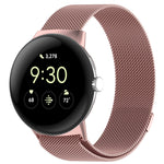 Bracelet de montre magnétique en métal milanais, pour Google Pixel Watch 4 / Watch 3 45 mm, pour Google Pixel Watch 4 / 3 / 2 / 1 41 mm