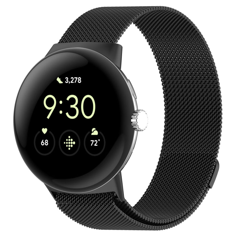 Bracelet de montre magnétique en métal milanais, pour Google Pixel Watch 4 / Watch 3 45 mm, pour Google Pixel Watch 4 / 3 / 2 / 1 41 mm