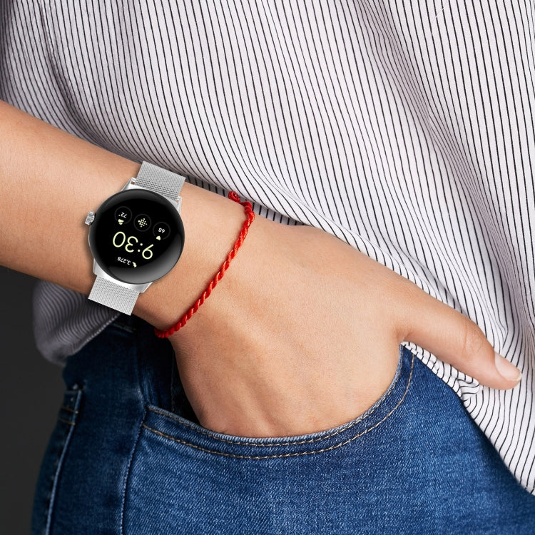 Bracelet de montre magnétique en métal milanais, pour Google Pixel Watch 4 / Watch 3 45 mm, pour Google Pixel Watch 4 / 3 / 2 / 1 41 mm