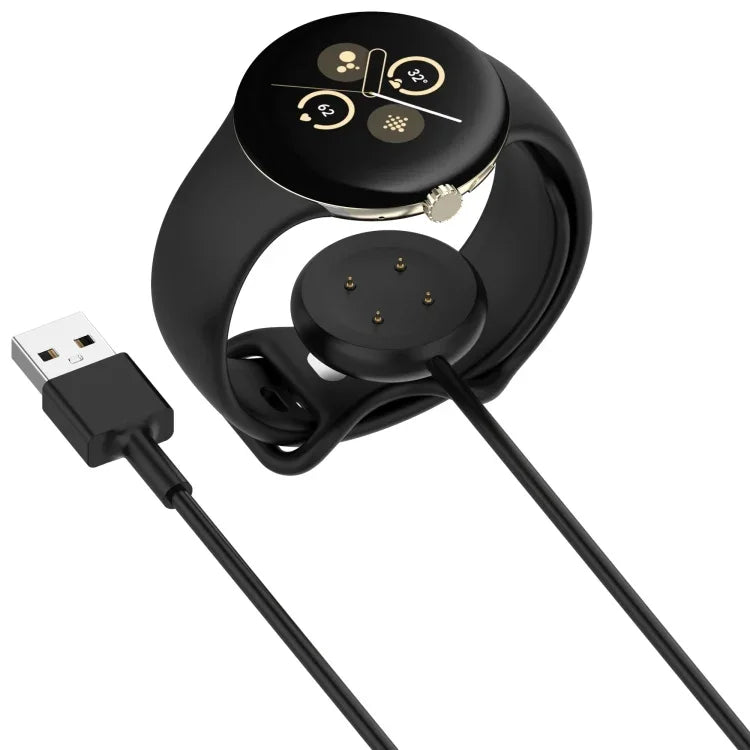 Pour Google Pixel Watch 3 41 / 45mm Câble de charge pour montre connectée avec interface USB, Longueur : 1m, Interface USB