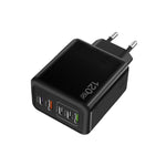 Chargeur multiport 120W 3 PD Type-C double USB pour téléphones mobiles, prise EU, prise EU