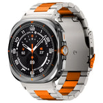 Bracelet de montre en alliage de titane à trois billes pour Samsung Galaxy Watch Ultra 47 mm