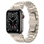 Pathfinder Stainless Steel Metal Watch Band, For Apple Watch Series 10 46mm, For Apple Watch SE 2023 44mm, For Apple Watch Ultra 2 49mm, For Apple Watch Series 9 45mm, For Apple Watch Ultra 49mm, For Apple Watch Series 8 45mm, For Apple Watch SE 2022 4...