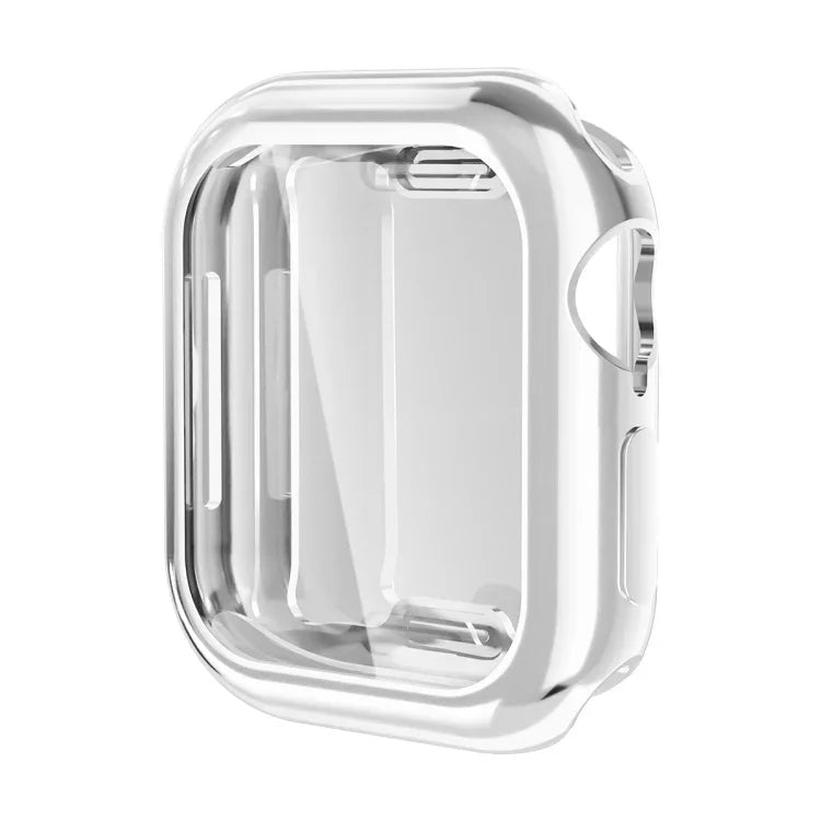 Étui souple en TPU électroplaqué ENKAY Hat-Prince avec film protecteur d'écran, pour Apple Watch Series 11/10 46 mm et 42 mm.