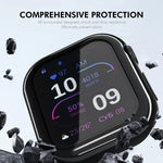Étui souple en TPU électroplaqué ENKAY Hat-Prince avec film protecteur d'écran, pour Apple Watch Series 11/10 46 mm et 42 mm.