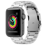 Bracelet de montre à trois perles en alliage de titane, compatible avec Apple Watch Series 7 41 mm, Apple Watch Series 7 45 mm, Apple Watch Series 6 40 mm, Apple Watch Series 6 44 mm, Apple Watch Series 5 44 mm, Apple Watch Series 5 40 mm…