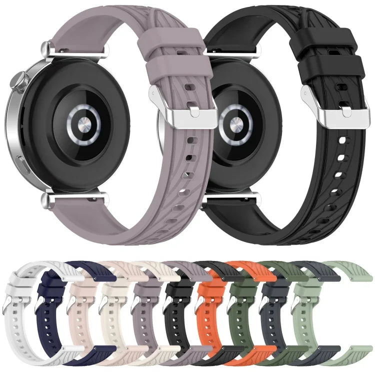 Bracelet de montre en silicone texturé à rayures de 20 mm, pour Samsung Galaxy Watch Active2 44 mm, pour Samsung Galaxy Watch Active2 40 mm