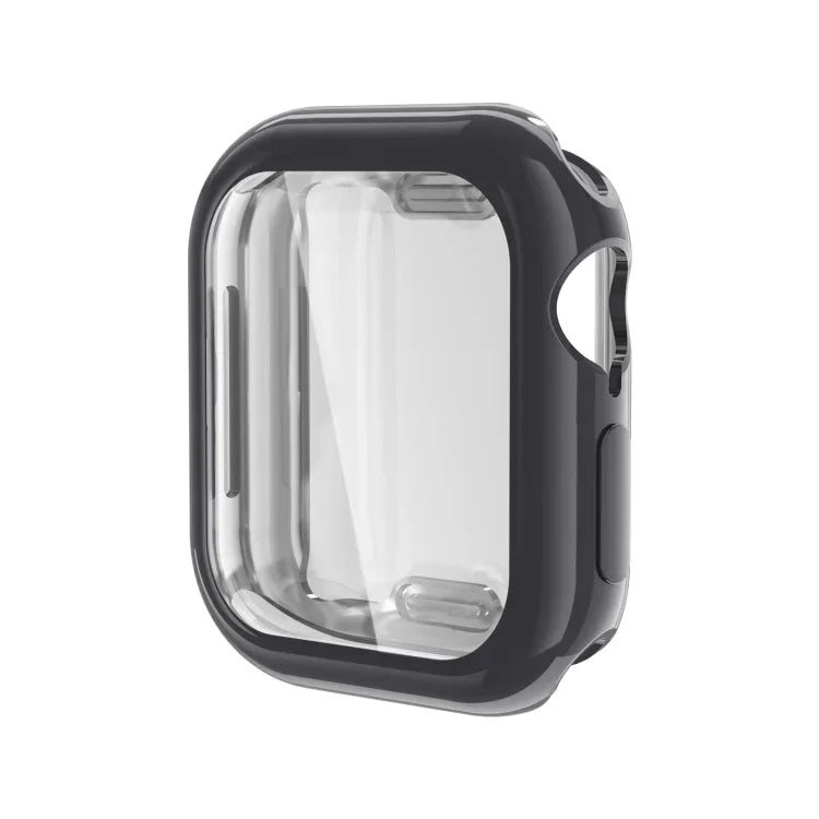 Étui de montre en TPU électroplaqué à couverture intégrale, pour Apple Watch Series 11/10 46 mm et 42 mm.
