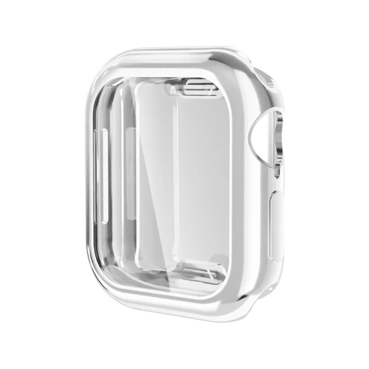 Étui de montre en TPU électroplaqué à couverture intégrale, pour Apple Watch Series 11/10 46 mm et 42 mm.