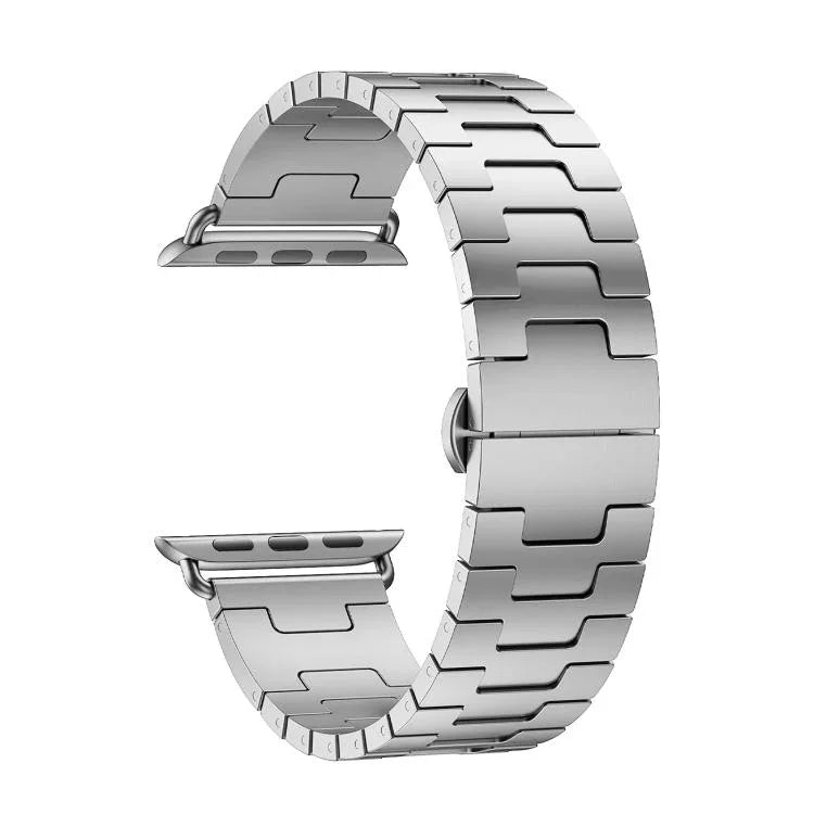 Bracelet de montre en alliage de titane, compatible avec Apple Watch 46 mm / 49 mm / 45 mm / 44 mm et Apple Watch 42 mm / 41 mm / 40 mm / 38 mm.