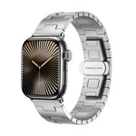 Bracelet de montre en alliage de titane, compatible avec Apple Watch 46 mm / 49 mm / 45 mm / 44 mm et Apple Watch 42 mm / 41 mm / 40 mm / 38 mm.