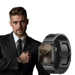 Bracelet de montre en alliage de titane, compatible avec Apple Watch 46 mm / 49 mm / 45 mm / 44 mm et Apple Watch 42 mm / 41 mm / 40 mm / 38 mm.