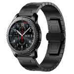 Bracelet de montre en métal en alliage de titane 22 mm, pour Samsung Galaxy Gear S3 Frontier, pour Samsung Galaxy Watch 3 45 mm, pour Samsung Galaxy Gear S3 Classic, pour Samsung Galaxy Watch 46 mm