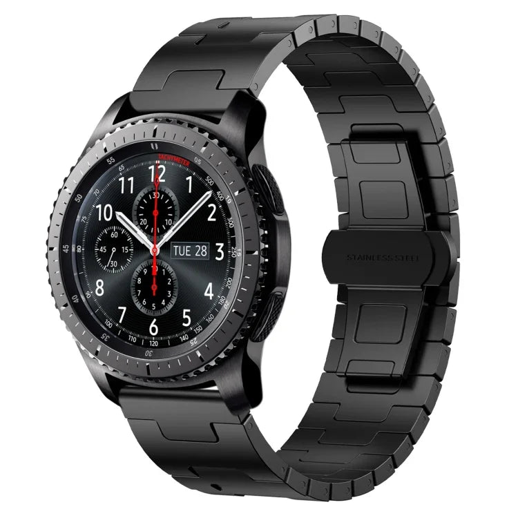 Bracelet de montre en métal en alliage de titane 22 mm, pour Samsung Galaxy Gear S3 Frontier, pour Samsung Galaxy Watch 3 45 mm, pour Samsung Galaxy Gear S3 Classic, pour Samsung Galaxy Watch 46 mm