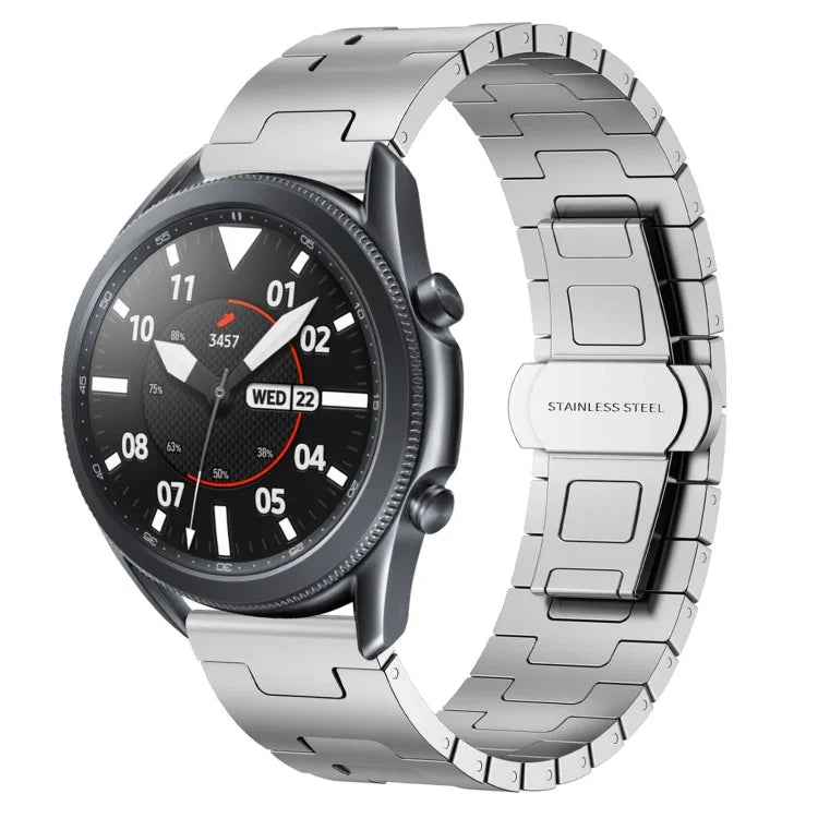 Bracelet de montre en métal en alliage de titane 22 mm, pour Samsung Galaxy Gear S3 Frontier, pour Samsung Galaxy Watch 3 45 mm, pour Samsung Galaxy Gear S3 Classic, pour Samsung Galaxy Watch 46 mm
