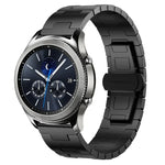 Bracelet de montre en métal en alliage de titane 22 mm, pour Samsung Galaxy Gear S3 Frontier, pour Samsung Galaxy Watch 3 45 mm, pour Samsung Galaxy Gear S3 Classic, pour Samsung Galaxy Watch 46 mm