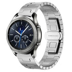 Bracelet de montre en métal en alliage de titane 22 mm, pour Samsung Galaxy Gear S3 Frontier, pour Samsung Galaxy Watch 3 45 mm, pour Samsung Galaxy Gear S3 Classic, pour Samsung Galaxy Watch 46 mm