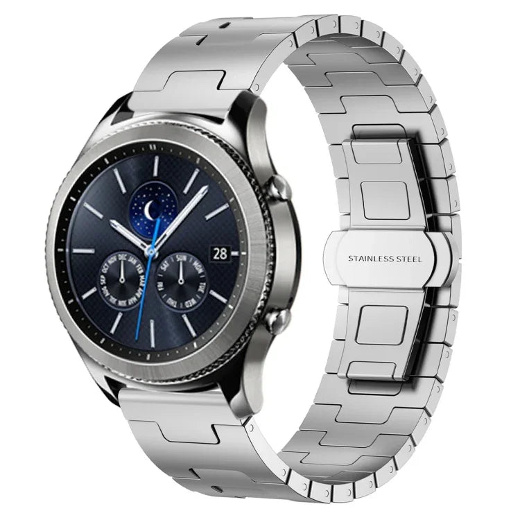 Bracelet de montre en métal en alliage de titane 22 mm, pour Samsung Galaxy Gear S3 Frontier, pour Samsung Galaxy Watch 3 45 mm, pour Samsung Galaxy Gear S3 Classic, pour Samsung Galaxy Watch 46 mm