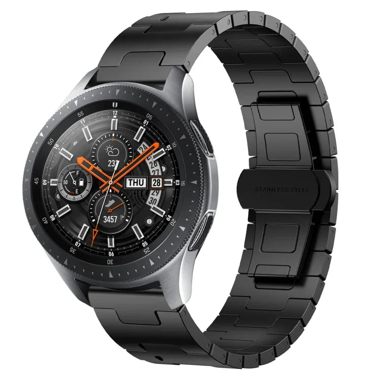 Bracelet de montre en métal en alliage de titane 22 mm, pour Samsung Galaxy Gear S3 Frontier, pour Samsung Galaxy Watch 3 45 mm, pour Samsung Galaxy Gear S3 Classic, pour Samsung Galaxy Watch 46 mm