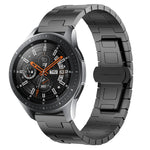 Bracelet de montre en métal en alliage de titane 22 mm, pour Samsung Galaxy Gear S3 Frontier, pour Samsung Galaxy Watch 3 45 mm, pour Samsung Galaxy Gear S3 Classic, pour Samsung Galaxy Watch 46 mm