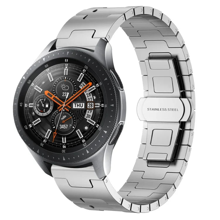 Bracelet de montre en métal en alliage de titane 22 mm, pour Samsung Galaxy Gear S3 Frontier, pour Samsung Galaxy Watch 3 45 mm, pour Samsung Galaxy Gear S3 Classic, pour Samsung Galaxy Watch 46 mm