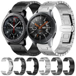 Bracelet de montre en métal en alliage de titane 22 mm, pour Samsung Galaxy Gear S3 Frontier, pour Samsung Galaxy Watch 3 45 mm, pour Samsung Galaxy Gear S3 Classic, pour Samsung Galaxy Watch 46 mm