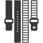 Bracelet de montre en silicone bicolore en forme de I, pour Samsung Galaxy Watch 20 mm, pour Samsung Galaxy Watch 22 mm