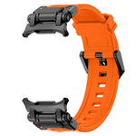 Bracelet de montre en silicone à dégagement rapide avec connecteur noir, pour Samsung Galaxy Watch Ultra 47 mm / Ultra 2025