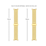 Bracelet de montre intégré en acier inoxydable à trois billes, pour Google Pixel Watch 4 / Watch 3 45mm