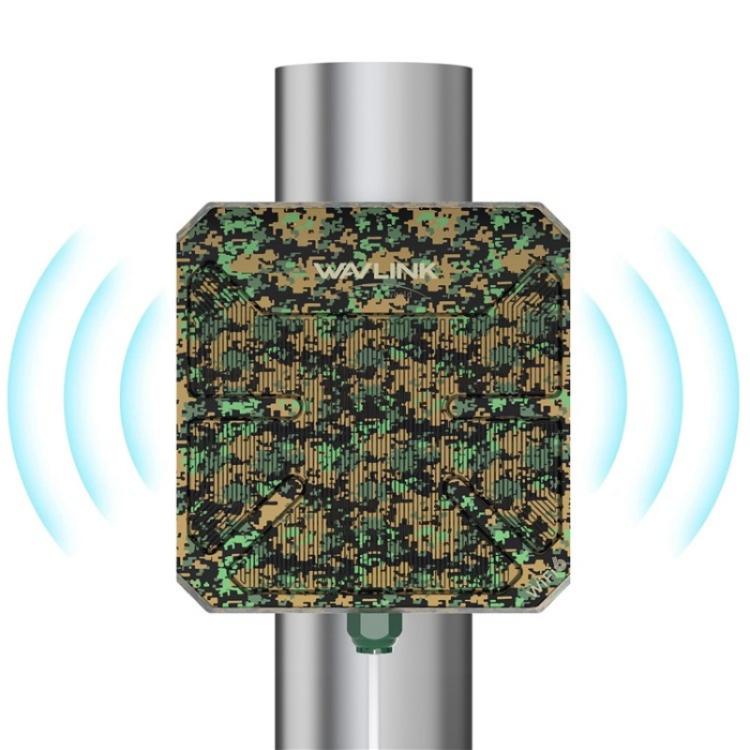 WAVLINK WN573HP3 Built-In 12dBi Directional Antenna Outdoor AX3000 Dual Band Repeater, US Plug, EU Plug, UK Plug, AU Plug